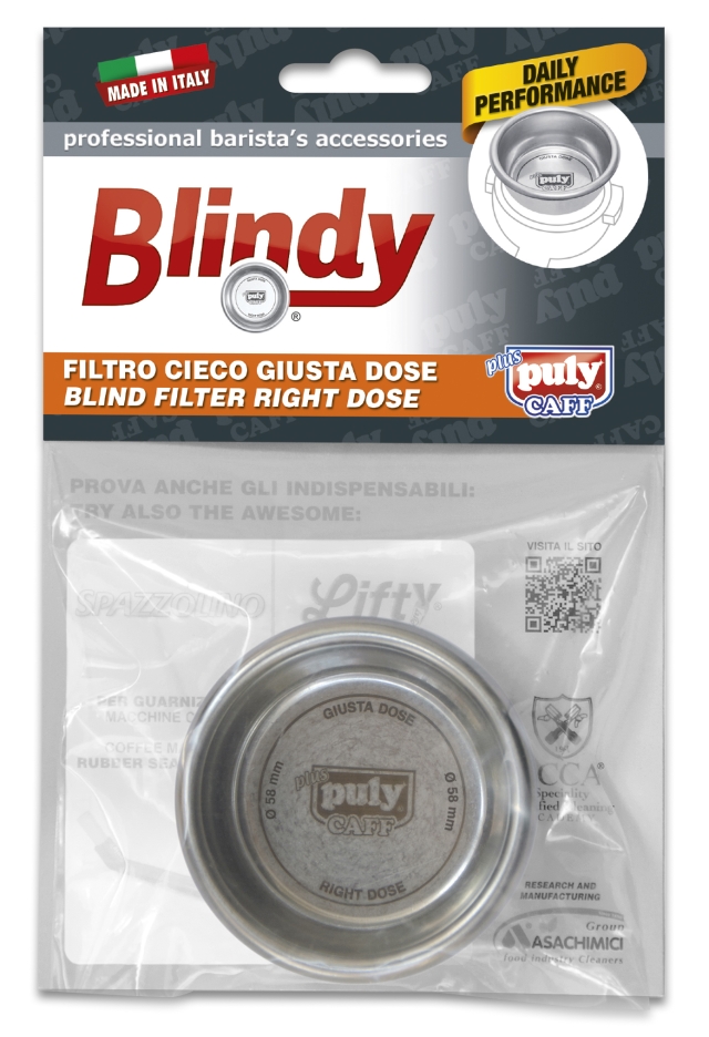 Puly caff blindy backflush disk